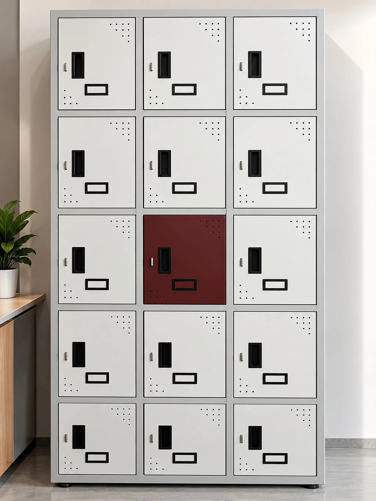 Steel lockers